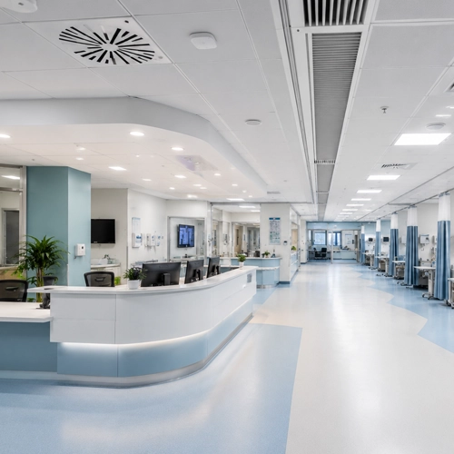 Ventilation solutions for hospitals
