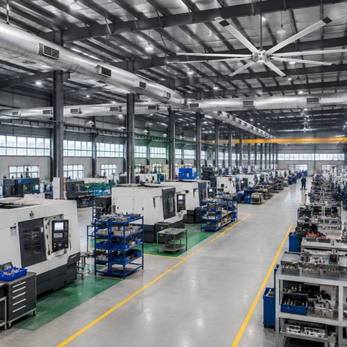 Ventilation solutions for manufacturing facilities