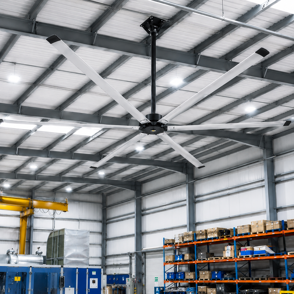 Premium HVLS Fan Manufacturers in Pune by Eagle Airtechnics 